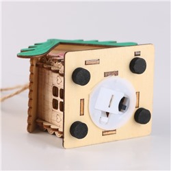 Световой декор на подставке «Дом дракона», 5,9 × 8,9 × 8,5 см, МИКС