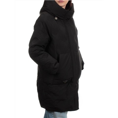 289 BLACK Куртка зимняя женская (150 гр. холлофайбер)