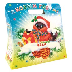 Весёлый снегирь