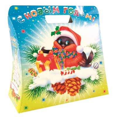 Весёлый снегирь