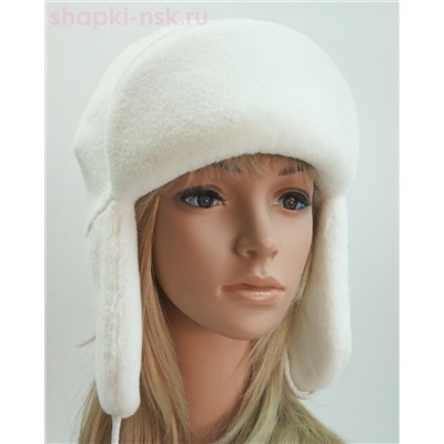 Каникулы экомех Кролик Ушанка женская (56-58)