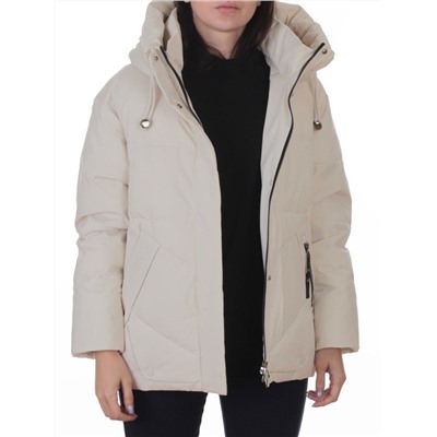 6651 MILK Куртка зимняя женская (200 гр. холлофайбер)