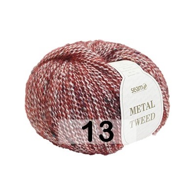 Пряжа Сеам METAL TWEED