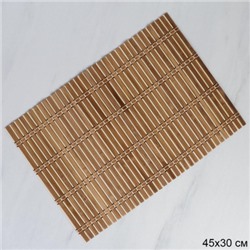 Салфетка для стола Бамбук 30х45 см / BBD42 /уп 60/ коричневая