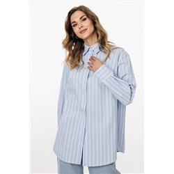 Блуза EOLA 3049 голубой_в_полоску