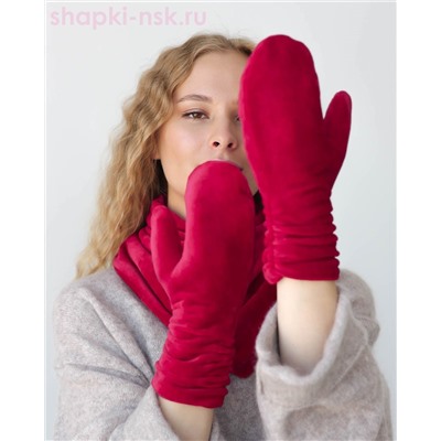 160.01/00-6 Варежки флис (M (7-8))