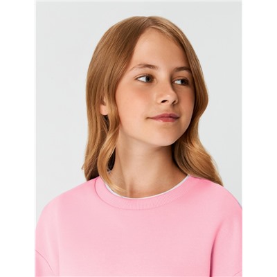Комплект детский для девочек ((1)джемпер и (2)брюки) Basendji_set розовый Acoola