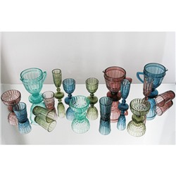 Кувшин для воды Magistro «Ла-Манш», 1.1 л, 14×19.5 см, стекло, синий