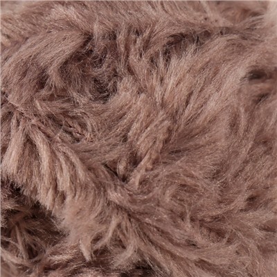 Пушистая пряжа для вязания спицами, крючком YarnArt, Mink, 100% полиамид, 75 м/50 г, (332 какао)