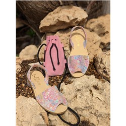 AB.Zapatos · 3207PC · clavel multicolor+PELLE ARBOL (150) Rosa АКЦИЯ
