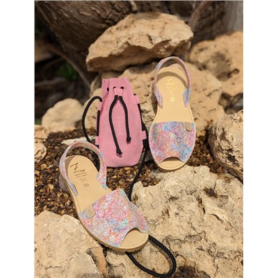 AB.Zapatos · 3207PC · clavel multicolor+PELLE ARBOL (150) Rosa АКЦИЯ