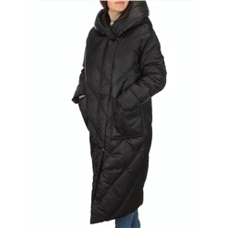 21-381 BLACK Пальто зимнее женское (200 гр. тинсулейт)
