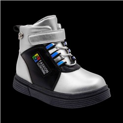 Ботинки PV235-2-4 серебро п/п