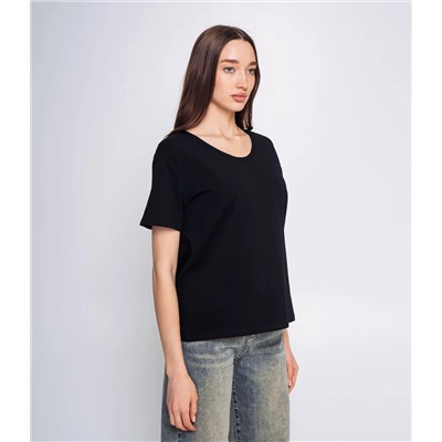 Футболка #ОКТ075005, чёрный