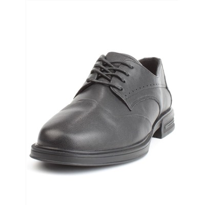 03-DYL141-1 BLACK Полуботинки женские (натуральная кожа)