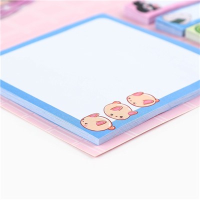 Стикеры «Аниме девочка», 5 блоков, 30 л.