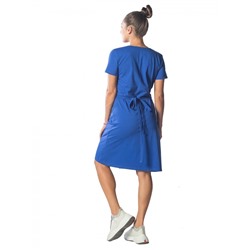 Платье с запахом  КЛП1428П1 wear future wear васильковый