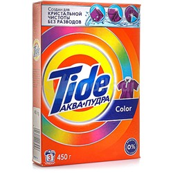 Стиральный порошок Tide Аква Пудра Color, 0.45 кг