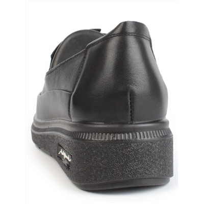 03-5316 BLACK Полуботинки женские (натуральная кожа)