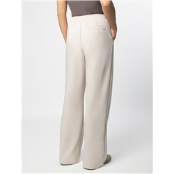 Свободные брюки из тонкого премиального футера с эластаном