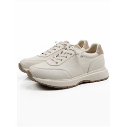 03-A970-5 LT. BEIGE Кроссовки женские (натуральная кожа)