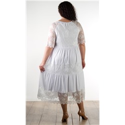 Платье женское гипюровое 253217, размер 52,54,56