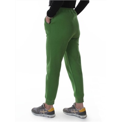 2510-K GREEN Брюки спортивные утепленные женские (85% хлопок, 10% полиэстер, 5% спандекс)