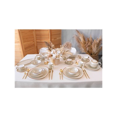 Кружки Magistro Mediterana, набор 2 шт.: 250 мл, фарфор, бежевые