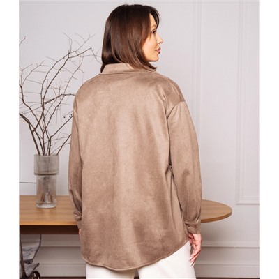 Рубашка #КТ1320, капучино