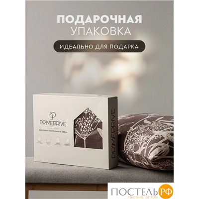 PRIME PRIVE ЛЕРУМ КПБ 145х215-1/180х220-1/50х70-2, 4 пр., хл./сатин розовый/сиреневый