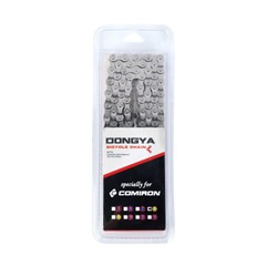 Велосипедная цепь DONGYA CHAIN 8 speed S8 1/2"x3/32"116L ГОСТ 30442-97 ISO 9633/уп 50/
