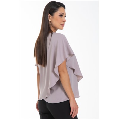 Блузка лёгкая в цвете капучино