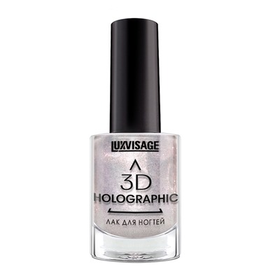 Лак для ногтей LUXVISAGE 3D HOLOGRAPHIC тон 715 (магический опал) 11г