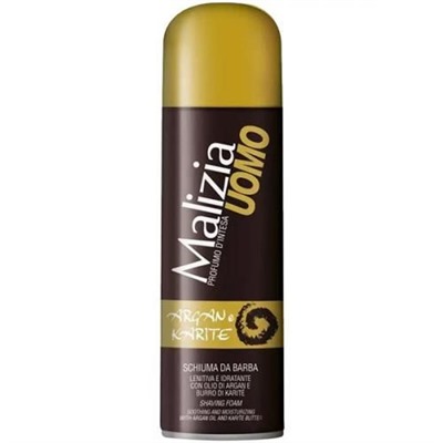 Malizia пена для бритья Argan & Karite 300мл