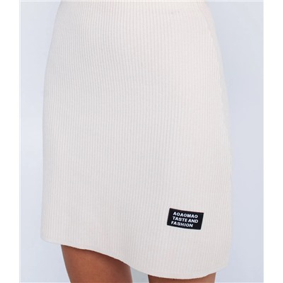 Юбка #КТ191, молочный