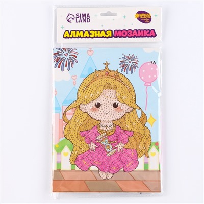 Алмазная вышивка «Манами», 13,7 × 18,3 см, картон, с частичным заполнением