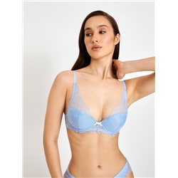 Бюстгальтер T-Shirt Demi жен. Ginly голубой Infinity Lingerie