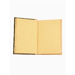 Записная книжка плетёная, 48 листов, 17×22×2 см, зелёная