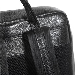 Рюкзак мужской, кожа, MIRONPAN 30283 Черный