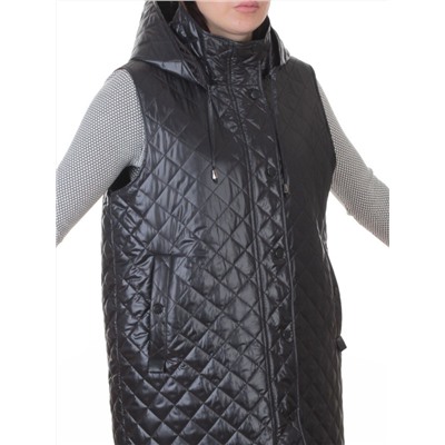 802 DK. GRAY Жилет утепленный женский (50 гр. синтепон)