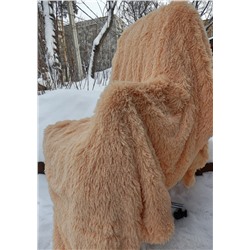 Длинный ворс рыжий 220*240