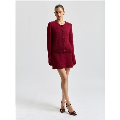 Юбка LOVE, Бордо