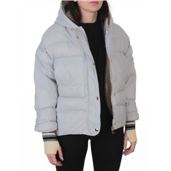 PE23-1 GRAY/LT. BLUE Куртка зимняя женская (150 гр. холлофайбер)