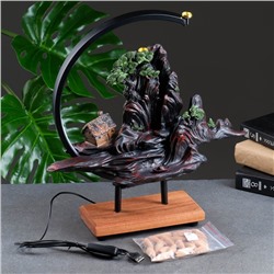 Подставка для благовоний "Горы" 43×39 см, с подсветкой USB