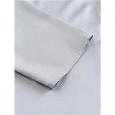 Пижама женская (рубашка, шорты) SL HOME Modal Home, серая