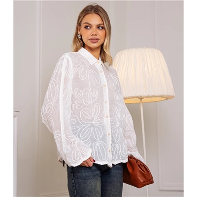 Блуза #КТ808 (8), белый