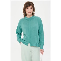 Джемпер вязаный с длинными рукавами