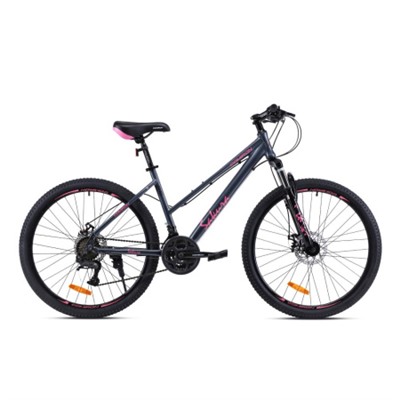 Велосипед 26" рама 17" 21sp COMIRON SAKURA розовый дымный