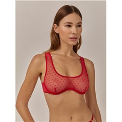 Бюстгальтер с мягкой чашкой жен. Tasita красный Infinity Lingerie