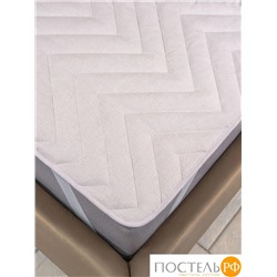 MedSleep ARIES Стеганый Hаматрасник 180х200, 1пр, хлопок/шерсть/микровол. 200 гр/м2